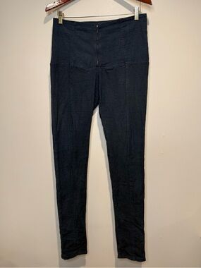 Prairie Underground denim girdle Pants Jeans Front Zipper Black size large